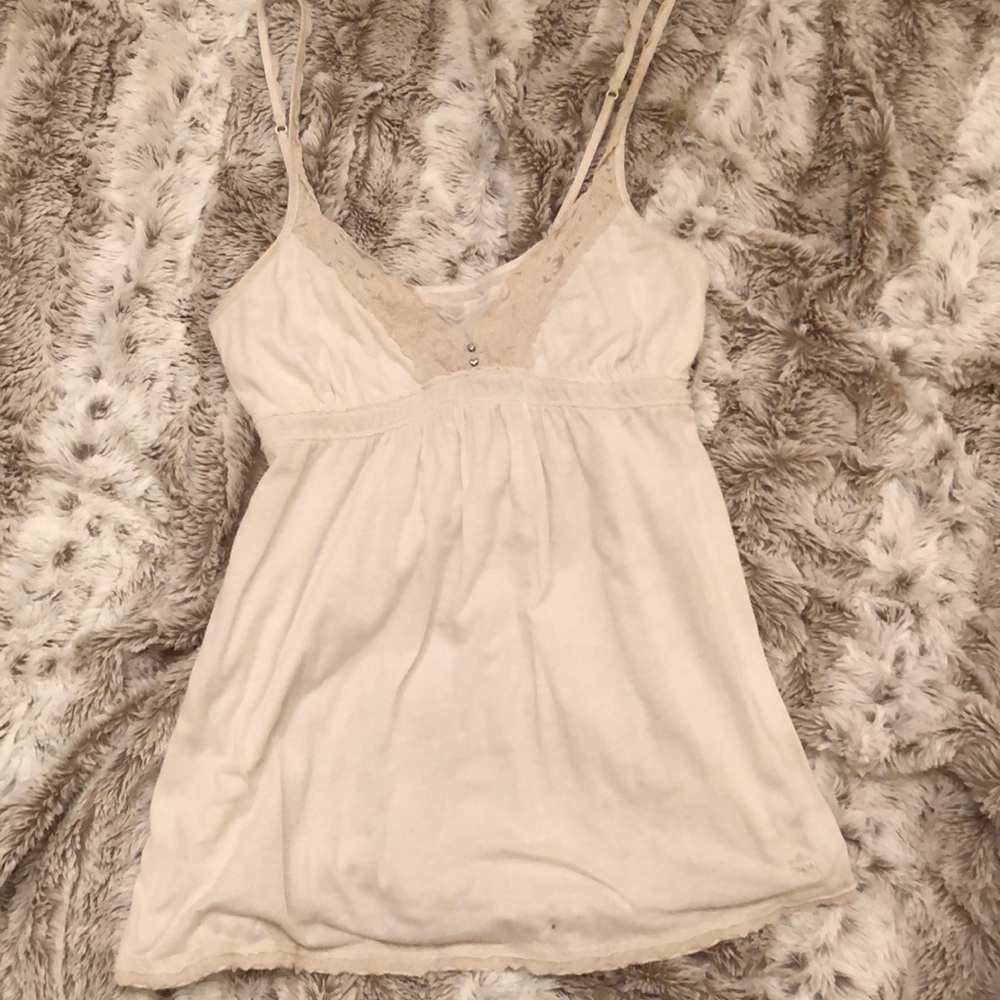 Ivory A&F Top - Picture 2 of 6
